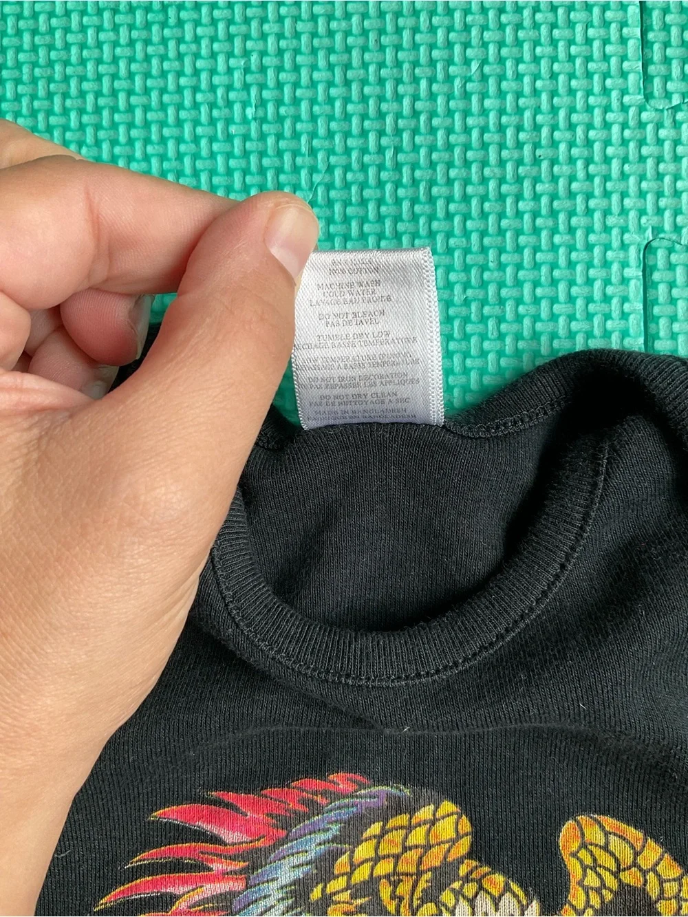 🦅Vintage Ed Hardy by Christian Audigier Black Graphic Infant Bodysuit 3-6 Mo
